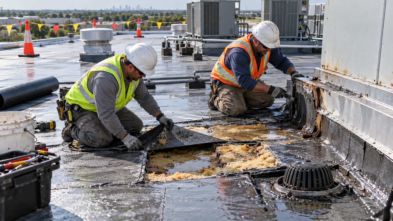 Commercial Roof Leak Repair in Murfreesboro, TN Commercial Roof Leak Repair in Murfreesboro, TN